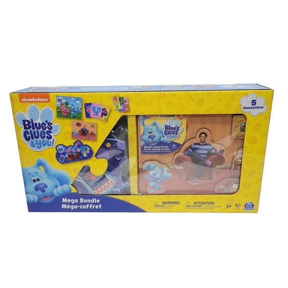 Nickelodeon Other - Nickelodeon Blues Clues & You Mega Value Box Spin Master 5 Games Bundle, New!!